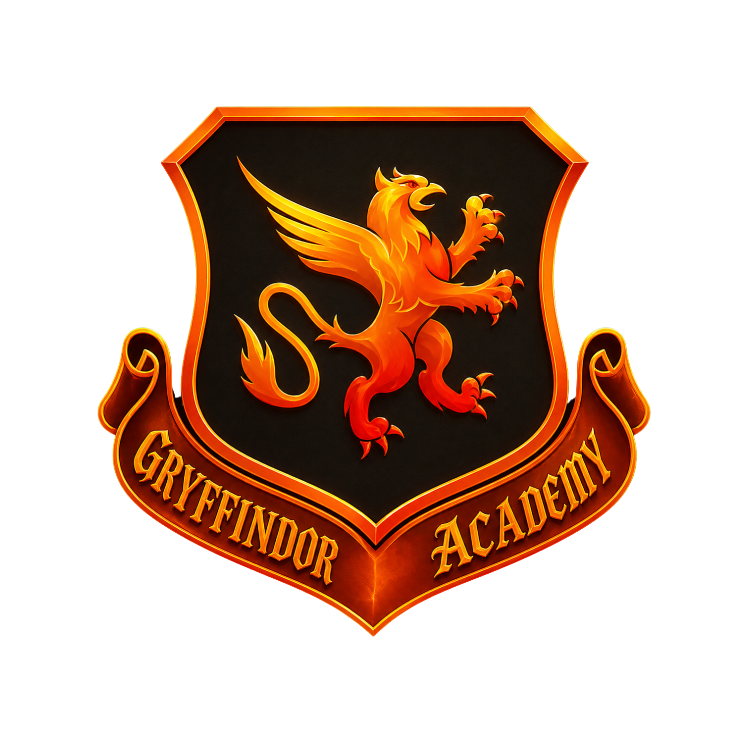 Official Logo of gryffindor academy